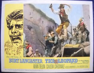The Leopard Movie Poster Alain Delon Luchino Visconti 4 1963
