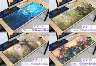 Keyboard Mat Gaming Mouse Pad Cool And Fashionable World Of Warcraft Large Wow