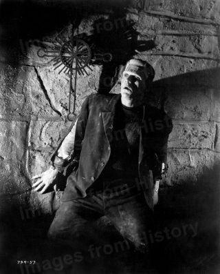 8x10 Print Boris Karloff The Bride Of Frankenstein 1935 4785
