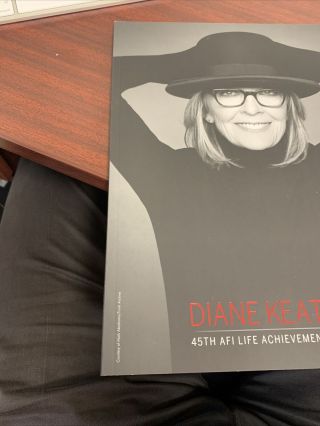 Diane Keaton 45th AFI Lifetime Achievement Award Program Rare 3
