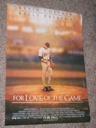 For Love Of The Game " A " 27x40 D/s Movie Poster