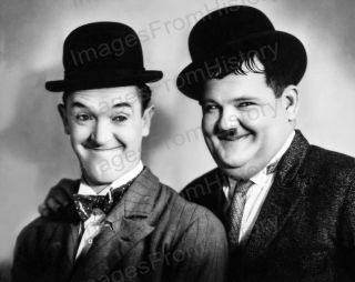 8x10 Print Laurel And Hardy Portrait By Bud Stax Graves Hal Roach Lhab