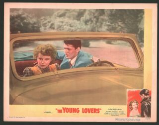 Young Lovers 4 Lobby Cards (fine -) Movie Poster Art 1950 Crime Film Noir 201