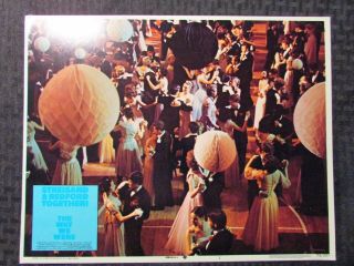 1973 The Way We Were 14x11 " Lobby Card 1 Fvf Barbra Streisand,  Robert Redford