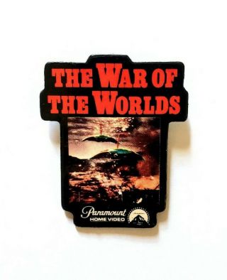 Vintage Paramount Movie Promo Pin 3 The War Of The Worlds George Pal Gene Barry