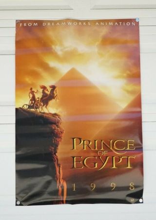 The Prince Of Egypt 1998 Movie Poster 27x40 - Near