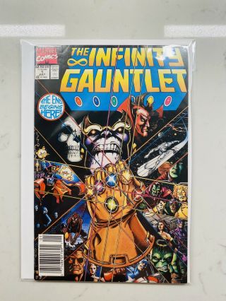 Marvel Infinity Gauntlet Comic 1 - 6