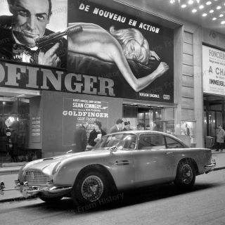 8x10 Print Sean Connery Aston Martin Db5 James Bond Goldfinger Marquee 1964 579