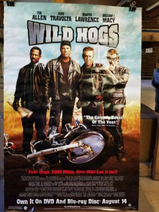 Wild Hogs 2007 27x40 Dvd Promotional Poster Rolled