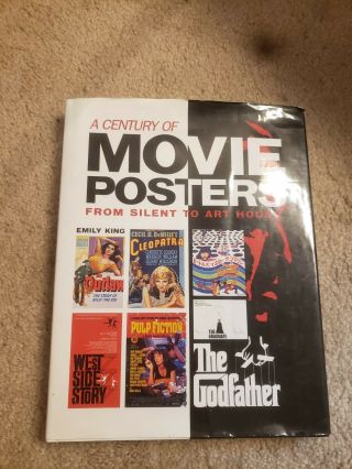 A Century Of Movie Posters Book From Silent Films To Art House Gc Hc