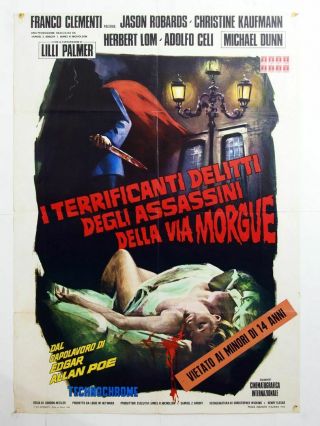 Poster 2sh - Murders In The Rue Morgue - Robards - Celi - Hessler - Thriller - B62 - 13