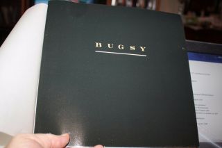 Bugsy 1991 Tristar Movie Promotional Booklet For The Academy Awards
