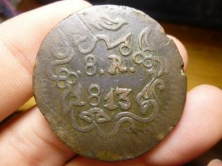 1813 Mexico War Of Independence Oaxaca Sud 8 Reales