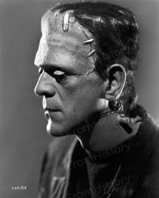 8x10 Print Boris Karloff The Bride Of Frankenstein 1935 Bofr