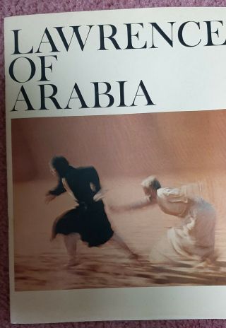 Lawrence Of Arabia Movie 1961 Souvenir Book 8 X 10 - Color