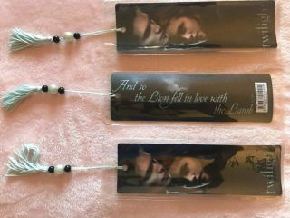 Twilight Bookmarks - Three Styles In Each Set