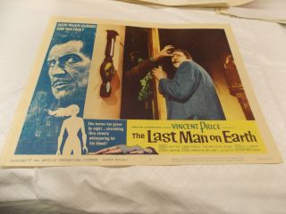 The Last Man On Earth (1964) Vincent Price Lobby Card 8 In Set