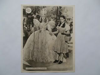 1945 1st Spanish Release Wizard Of Oz Judy Garland Lobby Card Of 1939 Movie