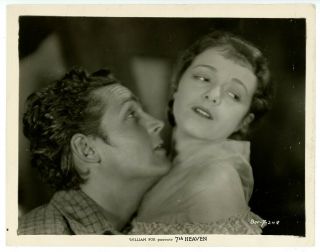 Janet Gaynor,  Charles Farrell Movie Photo 1927 7th Heaven