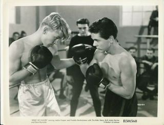 Jackie Cooper Shirtless Boxing Vintage The Spirit Of Culver Photo