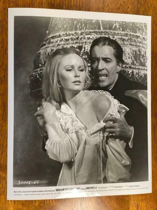1969 Christopher Lee Dracula Has Risen From The Grave Movie Still Photo A244
