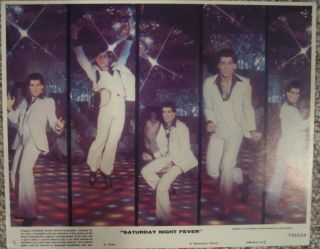 Classic Saturday Night Fever 1977 8 X 10 Lobby Card Still