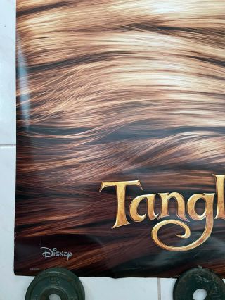 Tangled 27x40 Movie Poster 2 Sided Advance Mandy Moore