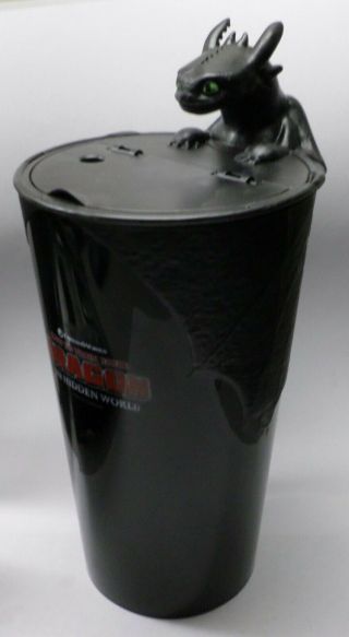 How To Train Your Dragon 3 Night Fury Toothless 22oz Cup In Factory Bag