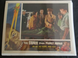 The Brain From Planet Arous Movie Poster Lobby Card 5 John Agar 1957