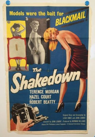 The Shakedown - Sexy Modeling Agency Blackmail 1 Sheet Undercover Lady Cop
