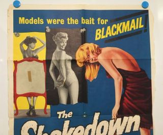 THE SHAKEDOWN - Sexy modeling agency blackmail 1 sheet Undercover lady cop 2