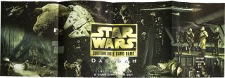 Star Wars Ccg - Dagobah Promotional Card List Poster 27 X 84cm (decipher)
