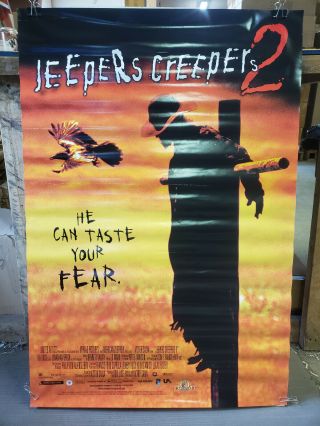 Jeepers Creepers 2 2003 27x39.  75 Rolled Movie Poster