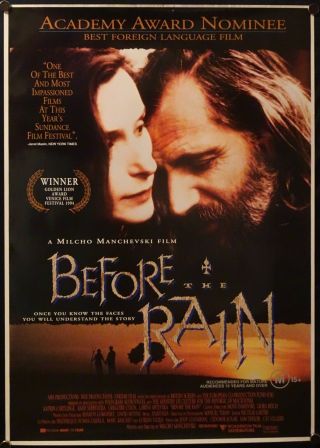 Before The Rain (1994) Australian One Sheet