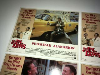 IN - LAWS Movie Lobby Card Posters 1979 Peter Falk Alan Arkin Comedy 3