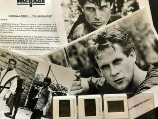 1991 Movie Press Kit American Ninja 4: The Annihilation - Michael Dudikoff
