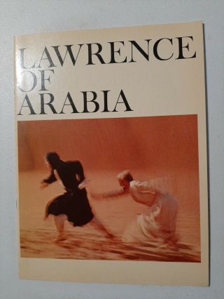1962 Lawrence Of Arabia Movie Souvenir Program Book Ex