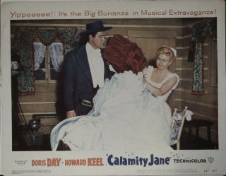 Calamity Jane Lobby Card 2 1953 Doris Day,  Howard Keel