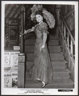 Debra Paget John Philip Sousa Story 1952 Vintage Orig Photo Sexy Actress