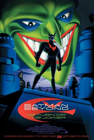 Batman Beyond Return Of The Joker Dvd Movie Poster 1 Sided 27x40