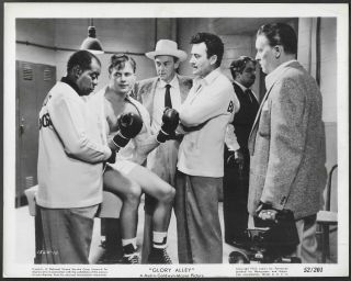 Louis Armstrong 1950s Movie Promo Photo Glory Alley Boxing Jazz