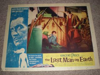 Vincent Price Horror Last Man On Earth Lc7