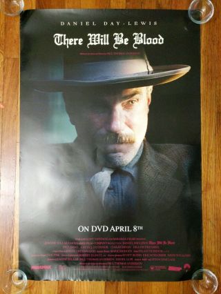 There Will Be Blood 2007 Double Sided Movie Poster 27 " X 40 "