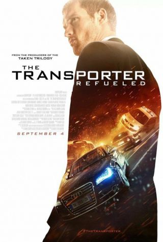 The Transporter Refueled Double Sided Ds Movie Poster 27x40