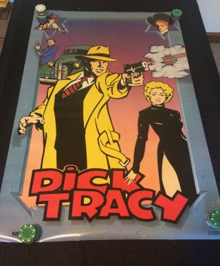 Dick Tracy Madonna Gun Movie Poster Breathless Mahoney