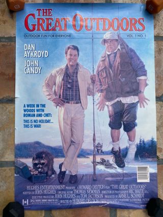 The Great Outdoors 1988 Rolled Os 27x41 Movie Poster John Candy