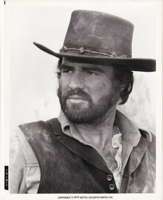 Burt Reynolds In The Man Who Loved Cat Dancing (1973) Western Orig Photo 23
