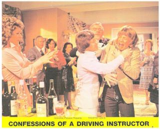 Confessions Of A Driving Instructor Lobby Card Robin Askwith