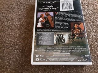 The Three Musketeers DVD,  Charlie Sheen,  Tim Curry,  (1993 OOP) Out Of Print 2