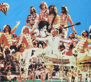406 SGT.  PEPPER ' S LONELY HEARTS CLUB BAND Aust daybill 78 George Burns,  Bee Gees 2